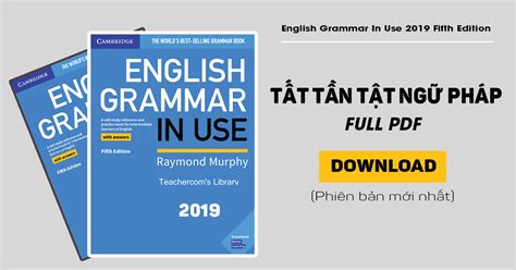 О книге english grammar in use. {Full PDF} Sách English Grammar in Use 2019 mới nhất ...