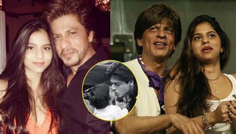 Unseen Picture Of Shah Rukh Khan Kissing His Daughter Suhana When She Was Small Is Adorable