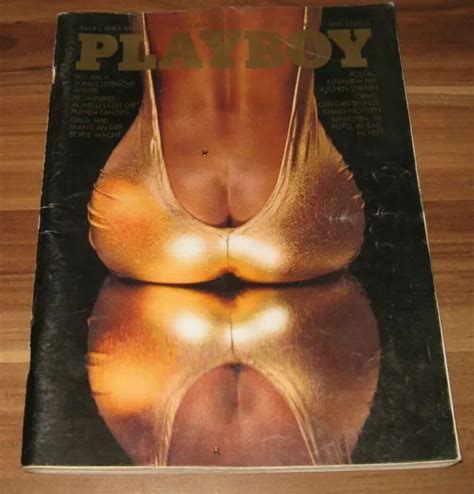 Playboy Vintage Nr Erotik Magazin Nude Nacktfotos Komplett Mit