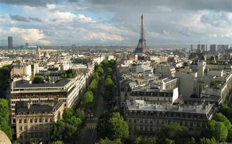 Aerial Photography Of Paris France Building Paris France Eiffel