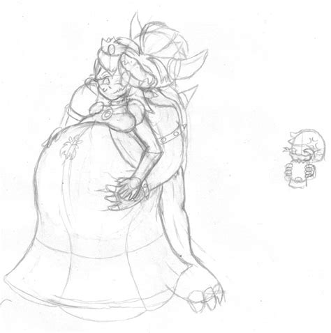 Peach And Bowser 1 By Requiem Shade On Deviantart