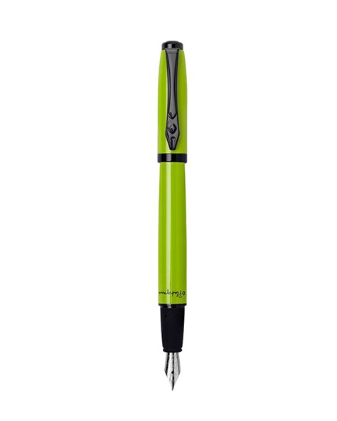 Pen Platignum Studio Fountain Pen Lime Iron Leaf Press