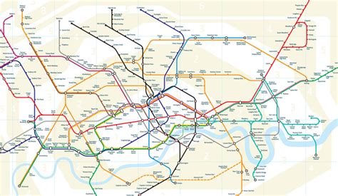 The London Tube Map Redesigned For A Multiscreen World Codesign