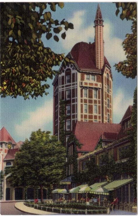 Vintage New York Postcard Forest Hills Inn Forest Hills