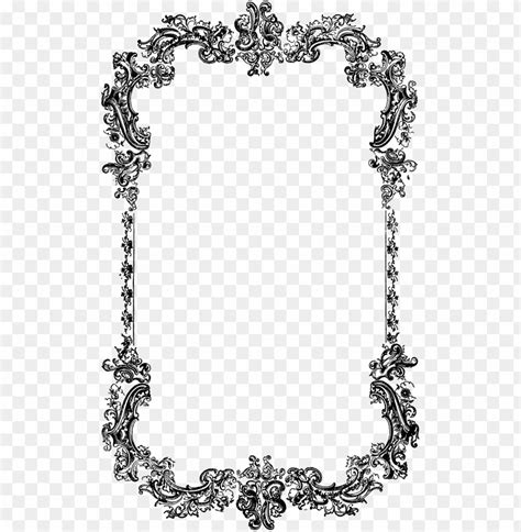 Image Result For Victorian Photo Frame Frames Borders Black And White