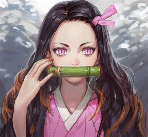 Artstation Nezuko Damon Slayer In Shoo Anime Anime Images Anime