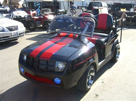 Ebay Find Pimp Out Your Golf Cart With A Camaro Body Kit Chevy Hardcore