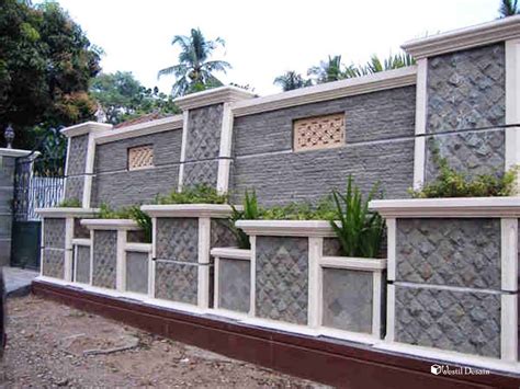 Kalua iya, maka desain pagar rumah mewah ini cocok untukmu. Contoh Desain Pagar Rumah Minimalis Terbaru - Westil Desain