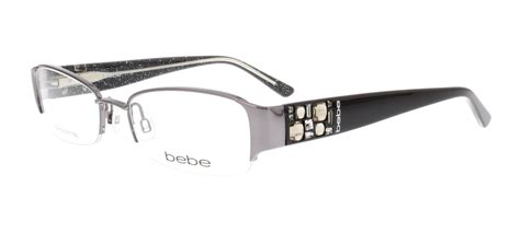 Bebe Eyeglasses Bb5015 002 Black Diamond 51mm