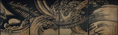 Soga Shohaku Dragon And Clouds - Dragon and Clouds｜About the Works｜TSUZURI Project