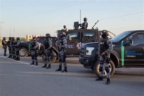 Enfrentamiento Entre Policías De Coahuila Y Hombres Armados Deja Un
