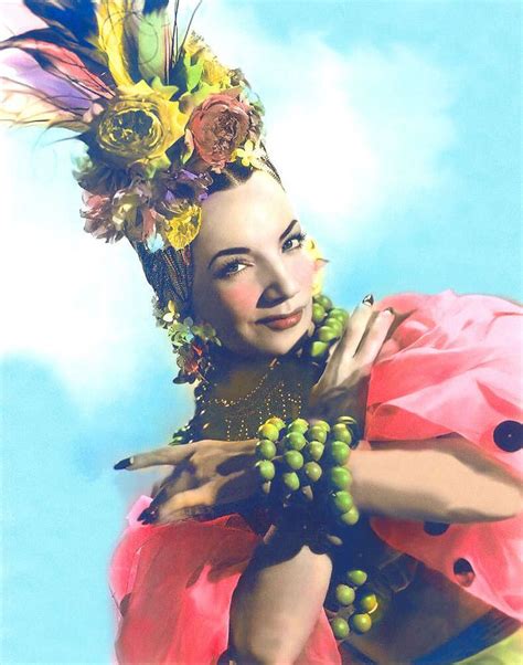 Carmen Miranda Brazilian Bombshell Carmen Miranda Carmen Miranda Costume Miranda