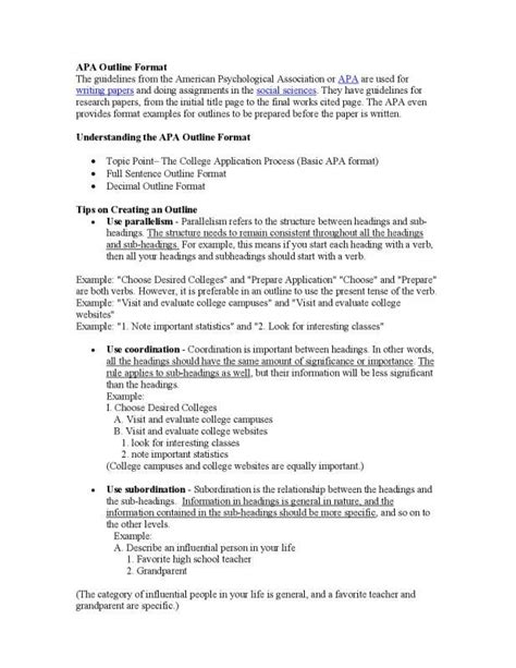 Apa, the american psychological associate, is the format used in research papers and in some essays in the social sciences, such as psychology, sociology, and political science. Apa Outline Template Check more at https://nationalgriefawarenessday.com/2125/apa-outlin ...