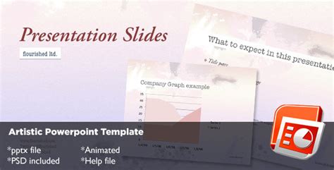 Discover Artistic Powerpoint Template Your