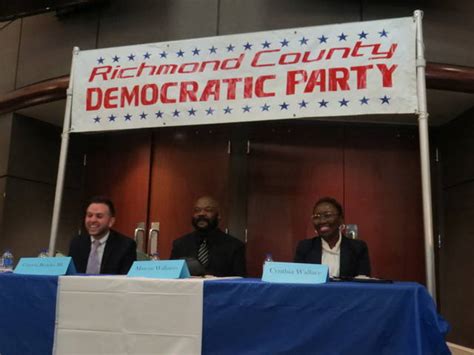 Democratic Candidates Make Their Case Richmond County Daily Journal