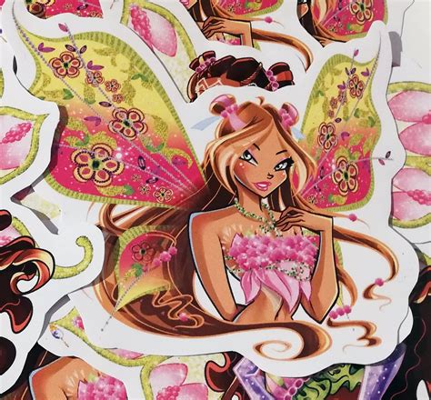 Winx Club Journal Stickers Laptop Stickers Printable Stickers Cute