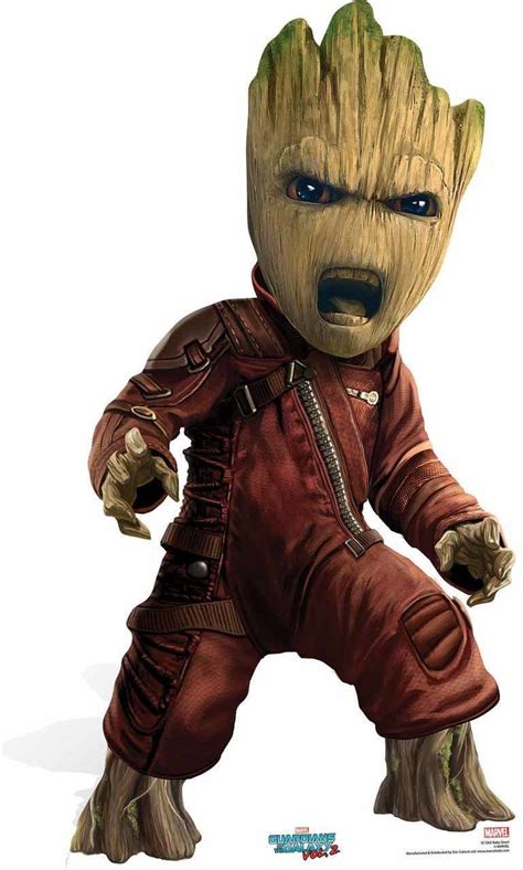 Baby Groot Guardians Of The Galaxy Vol 2 Cardboard Cutout Available