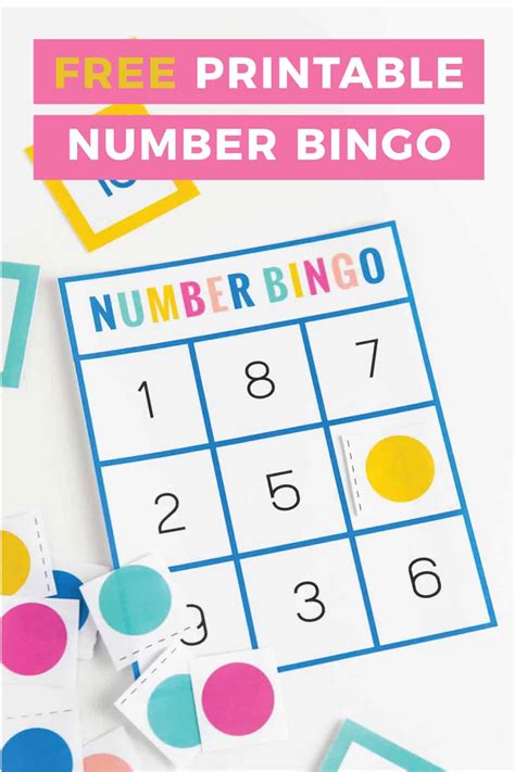 Bingo cards to print free bingo cards bingo card template bingo sheets bingo games classroom templates picnic prints. Free Printable Number Bingo - Design Eat Repeat