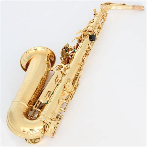 Alto Saxophone 802 Gold Lacquer Professional Sax Alto Sa80 Ii Musical