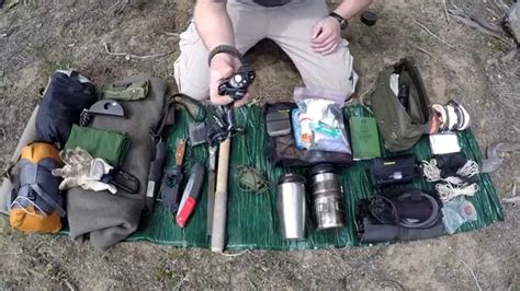 Budget Backpack Bushcraft Hiking Survival Youtube