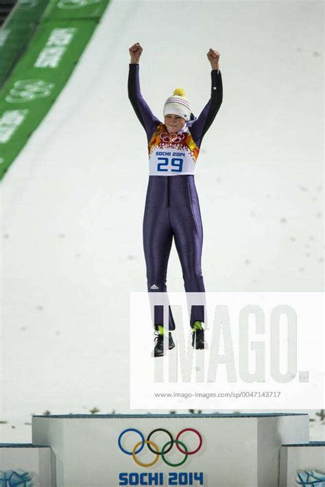 Olympics Sochi Ski Jumpig Carina Vogt Ger Olympic Champion In Women S