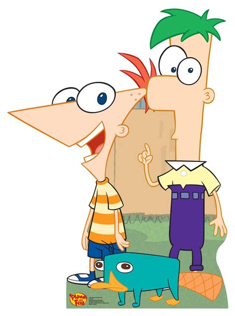 Phineas And Ferb With Perry 1007
