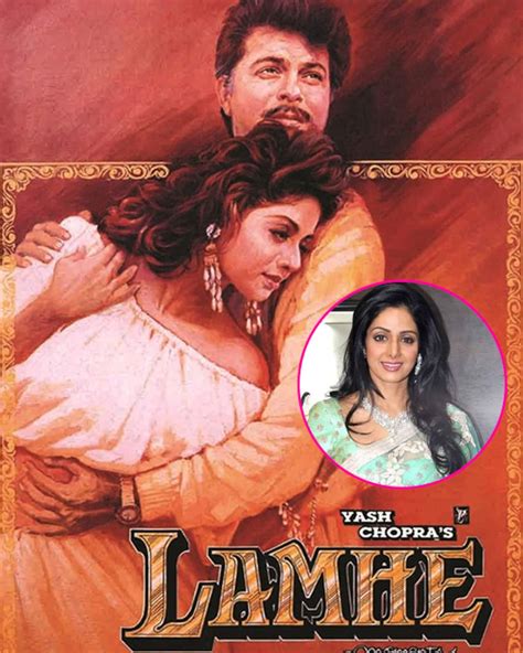 when sridevi shot a funny scene for lamhe right after her father s demise bollywood news