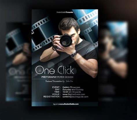 17 Free Photography Flyer Psd Template Images Photography Flyers