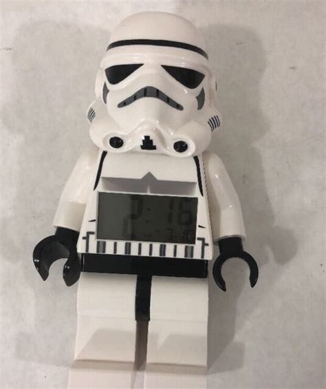Lego Star Wars Stormtrooper Alarm Clock Large Minifigure Ebay