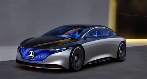 Concept Vision Eqs Pour Mercedes La Berline électrique Du Futur Est