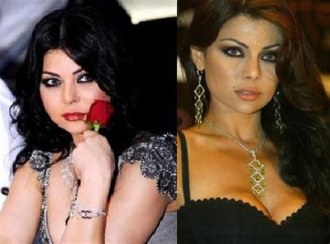 Celebrity Haifa Wehbe Lips Plastic Surgery Before After Plastic