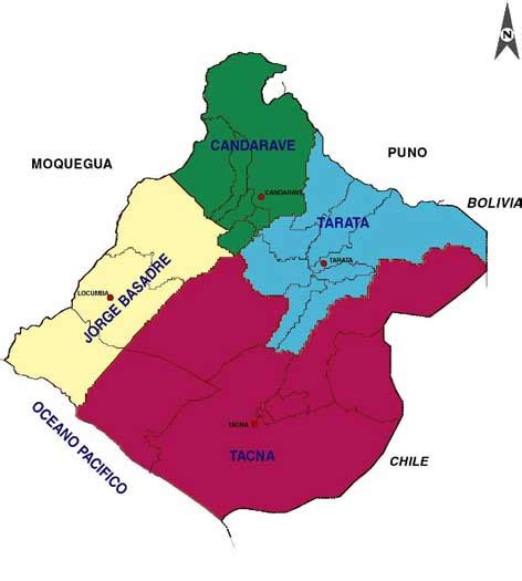Mapa De Tacna