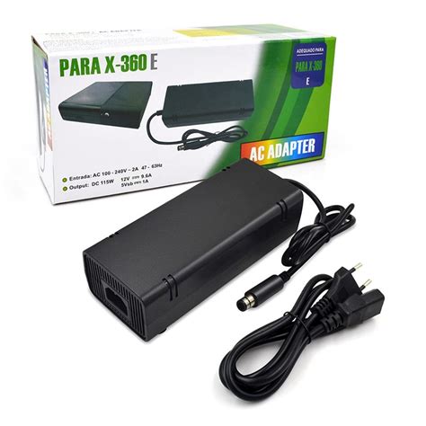 Ac Adapter For Xbox 360 E 360e Console Power Supply Cable 110 240v
