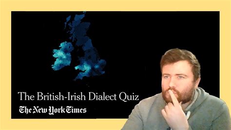 I Took The New York Times Dialect Test Youtube