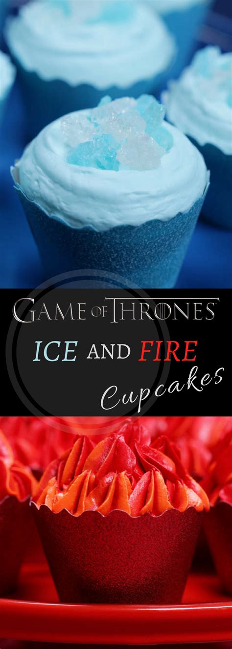 Game Of Thrones Ice And Fire Cupcakes