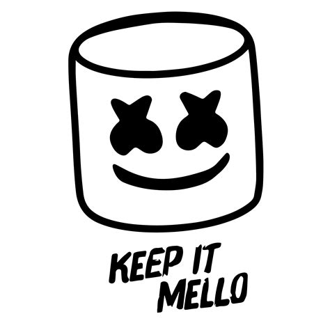 Marshmello Keep It Mello Telefoon Achtergronden Mobiele Telefoon