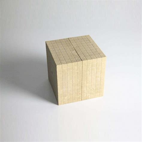 Cubo De Madera Rewood 10x10x10 Cm