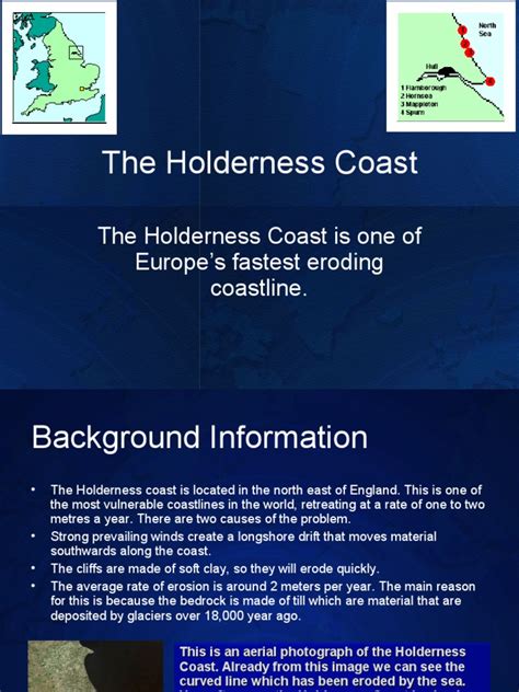 The Holderness Coast Erosion Coast