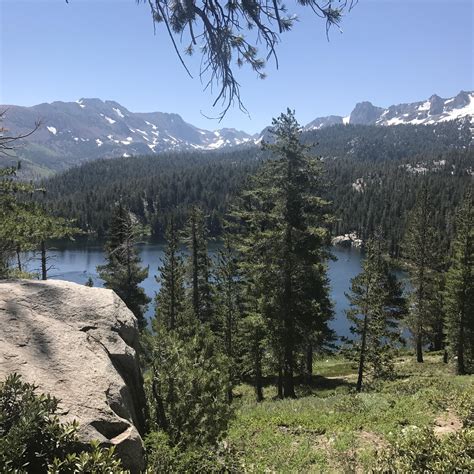 Beautiful View From The Mammoth Crest Trail Up In Mammoth Lakes Ca Oc