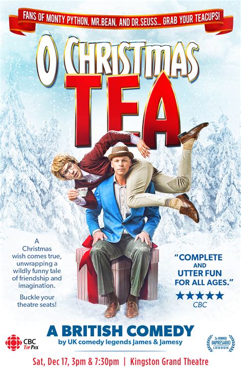 O Christmas Tea A British Comedy Kingston Grand Theatre