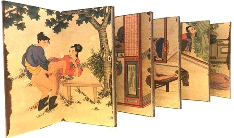 antique accordion japanese erotica shunga pillow book