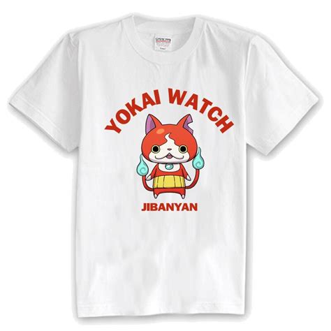 Free Shipping Japanese Animation Cute Yo Kai Watch Youkai Watch T
