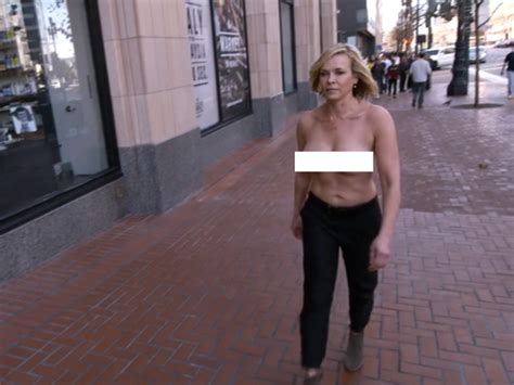 Chelsea Handler Walked Around San Francisco Topless To Make A Point