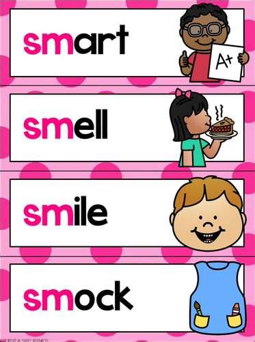 Blends Phonics No Prep Printables For Sm By Tweet Resources Tpt