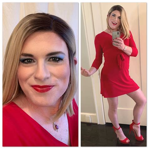 beautiful stacey pryce ️ fembois stacey crossdressers transgender kicks hijab high neck