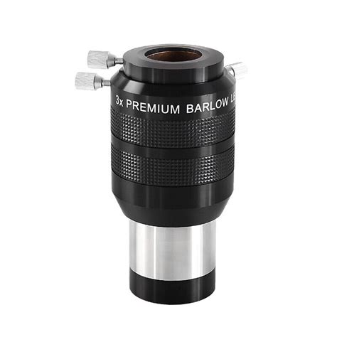 2inch Apochromatic 4 Element 3x Barlow Lens With Compression Ring For