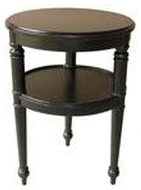 Trade Winds Provence Side Table Traditional Antique Round Painted