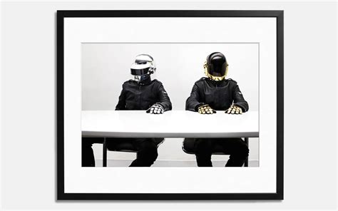 Daft Punk Framed Print Gearmoose