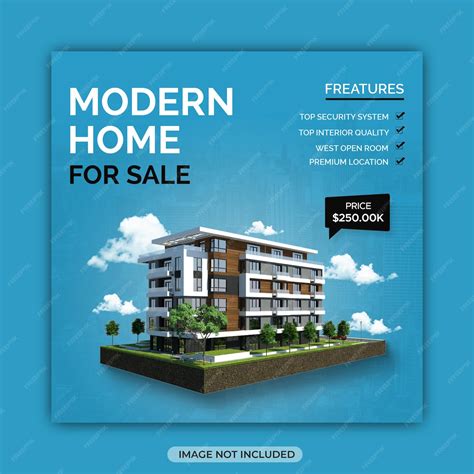 Premium Psd Real Estate Apartment Sale Social Media Post Design Template