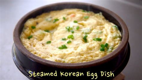 Easy Korean Fluffy Steamed Egg One Pot Recipe Recipe Flow